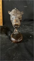 bronze? jaguar head
