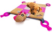 Puppy Teething Toy Mat 20x20” - Durable Chew