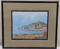 Original Gouache Painting of Naples, Italy #5