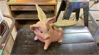 Ceramic Flying Pig