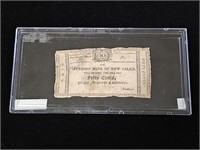 1817 The Jefferson Bank of New Salem $.50 Note