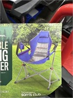 Portable swing lounger