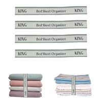 P3258  MQ Bed Sheet Organizer Band 4 Pcs