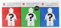 Lot of 3 Lego Mystery Puzzles