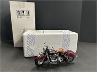 1942 Franklin Mint Indian Die-cast motorcycle