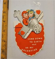 Vintage Valentine Airplane