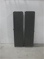 Two 14.5"x 9"x 58.5" Vtg Speakers See Info
