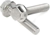 15 Piece MM8x16 Flanged Stainless Steel Bolts