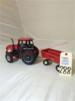 Case IH 3294 Tractor and Wagon