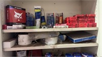 Shelving of Clamps, oil seal, and other items