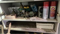 Shelf lot of Fluid Film Rust Protection and other