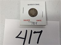 1908 Rare Silver Dime