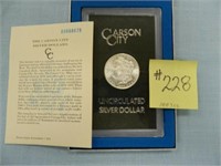 1883cc Morgan Silver Dollar - UNC