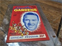 VTG 1952-53 EDMONTON Gardens Booklet #more pages