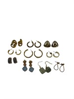 Lot 10 Pairs of Assorted Earrings
