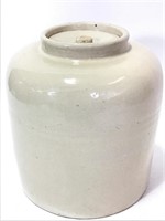 10" H Stoneware Jar with Lid