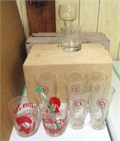 Tractor Glasses, Beer Goblets, Misc Glasses