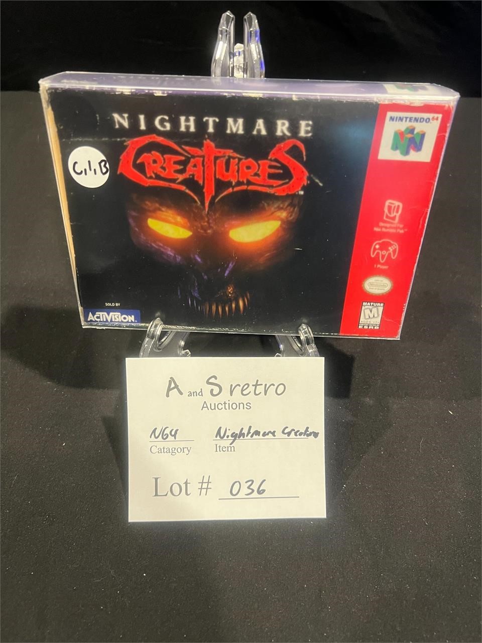 Nightmare Creatures CIB Nintendo 64 N64