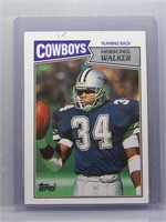 Herschel Walker 1987 Topps Rookie