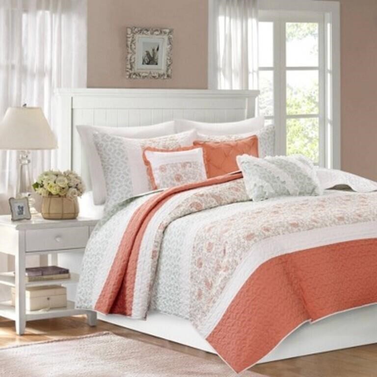 **Madison Park 6pc Full/Queen Quilt Set**