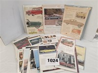 Asmt of Vintage Auto Advertising Signs