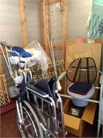 Wheelchair Walker potty chair crutches cane