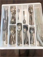 Various Patterns of Silver Plate Flatware