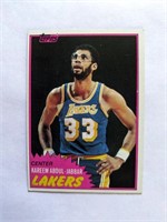 1981-82 Topps Kareem Abdul-Jabbar Card #20