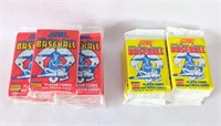 15 1988 & 10 1990 Score Baseball Card Packs