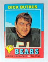 1971 Topps Dick Butkus Card #25