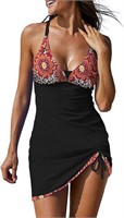 $40 (XL)  One Piece Tankini Bathing Suit