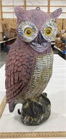 Plastic Owl Decor