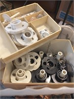 CONTAINER OF SINGER SEWING MACHINE PARTS