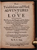 Cervantes.  Adventures in Love, 1652