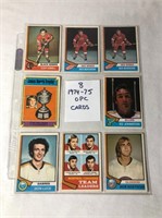 8 - 1974-75 OPC Hockey Cards