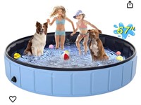 Large Foldable Dog Pool 67" x 12", Hyperzoo