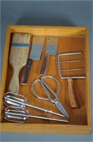 Variety of Kitchen Tools with Tray