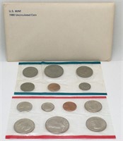 1980 Uncirculated U. S. Mint Coin Set