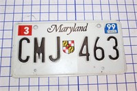 VINTAGE LICENSE PLATE