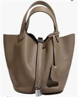 Purse/Handbag Genuine Leather Soft Bucket Bag