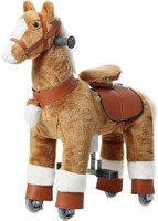 JoJoPooNy Horse Toy  27Inch  3-6yrs - Brown