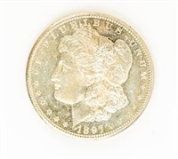 Coin 1897-S Morgan Silver Dollar-BU DMPL