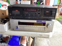 Sony FM, stereo receiver and cassette player