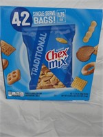 Chex Mix Snack Mix 42 Single Serve Bags 1.75oz.