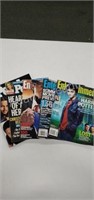 5 assorted Entertainment Weekly and People
