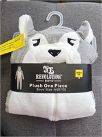 Boys Plush one piece pajama