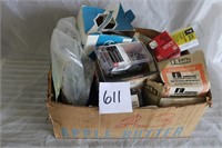 MISC. GALVONIZED NAILS BOX LOT