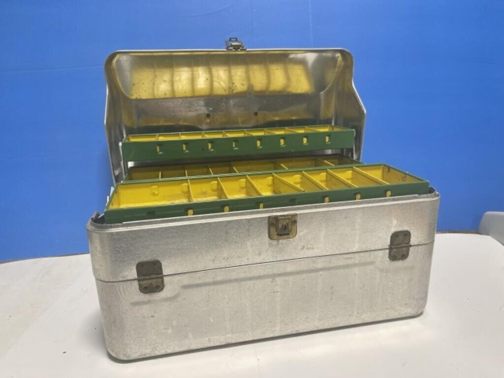 Metal Tackle Box - empty