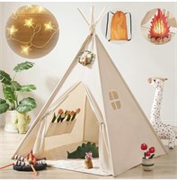 KIDS TEEPEE TENT 47x47x59