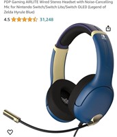 PDP Gaming AIRLITE Wired Stereo Headset